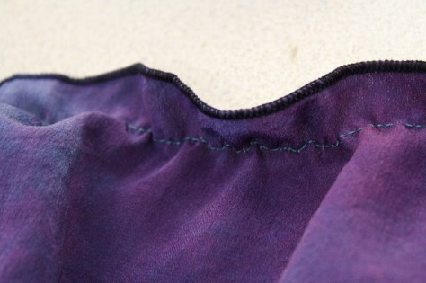 Elastic Ruching with a Coverstitch Mahcine