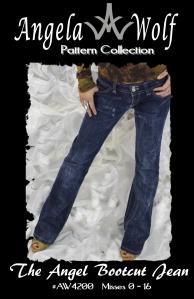 The Angel Bootcut Jean AW4200 Angela Wolf